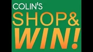 Colin's Shop and Win 2014
