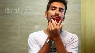 How to Trim a Goatee? RevoGoatee- Goatee Template - Shaving/Styling Tool Guide - Revo