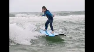 Daytona Beach Shores Kids Surfing Lesson 5-29-25