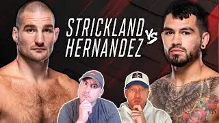 UFC Houston: Sean Strickland vs. Anthony Hernandez Prediction, Bets & DraftKings