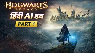 Hogwarts Legacy Hindi AI Dub 🇮🇳 | Full Gameplay Part 1 | Magical Beginning