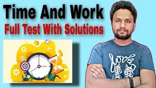 Time and Work कार्य और समय full test with solutions | Jaitra Education #maths #sscgd2022 #sscchsl