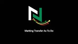 Marking Transfer As To Do