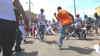 OG Blake Owens ENERGY - GetUpNRIde & N.O. Finest BC riding through NOLA at a second line.