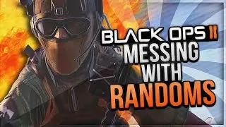 Black Ops 2 Messing with Randoms #22! (Mad SoaR Fan Girl, Joined Red, Crazy Sniper Killcams)