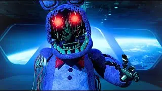 HUNTED BY ANIMATRONICS IN A SPACE SHIP...  (FNAF PROJECT LOCKDOWN)