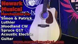 Simon & Patrick Luthier Woodland CW Spruce Q1T Acoustic Electric Guitar