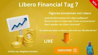 Libero Financial Review deutsch Tag 7 | online Geld verdienen passiv |  Libero Token Staking Coins