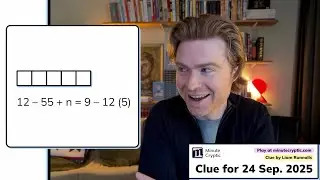 Минутная загадка 456: 12 - 55 + n = 9 - 12 (5)