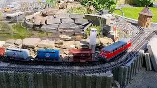 Gartenbahn Piko u. LGB gezeigt u. erklärt  Teil 10 Landschaftsbau