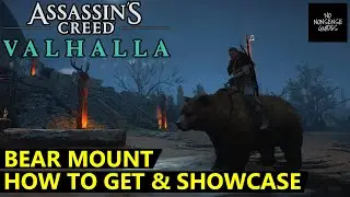 AC Valhalla Bear Mount - NEW MOUNT in Siege of Paris - How to Get & Showcase