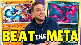 Lucario and Galarian Moltres make a Perfect Pair! - Brilliant Stars Deck Profile PTCGO