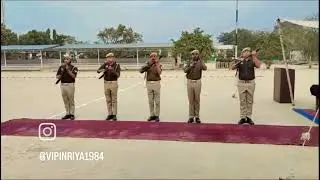 Tear Gas Gun firing Practice 