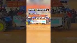 Rohit भाई का सोनालिका Rx vs Lucky भाई का crocodile 💪😂✅#nishudaswal #rohitdeshwal #trending #shorts