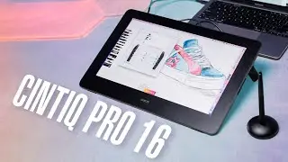 Trên tay bảng vẽ Wacom Cintiq Pro 16