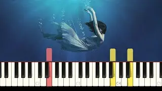 Funeral - Phoebe Bridgers (piano tutorial + sheet music + midi)
