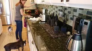 DIRTY 30 KITCHEN CLEAN WITH ME | CLEANING ROUTINE