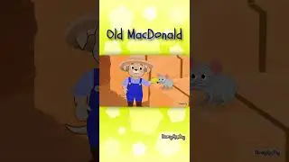 Mouse 🐭 Squeak! Squeak! | Old MacDonald | #AnimalSounds #Education #Kids #English | BerryAppley