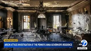 Possible motives surface after fire at Pennsylvania governor's residence