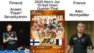 Men's Jax 10-Ball Open, Quarter Final