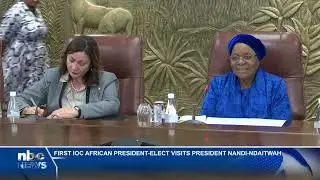 First IOC African President-Elect Visits President Nandi-Ndaitwah - nbc