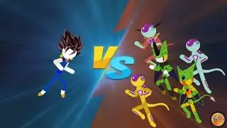 Stick Warriors - Stick Z: Super Dragon Fight - Vegeto Hero - Gameplay (Android)