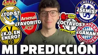 MI PREDICCI&Oacute;N PARA LA CHAMPIONS LEAGUE 25/26