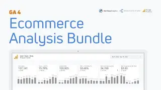 Google Data Studio GA4 E-commerce Template Bundle