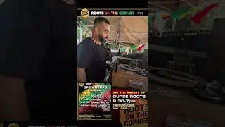 Roots on the Corner #33 Open Decks line up introduction, with Diletta, Lawsey, Guree Roots, Natty Li