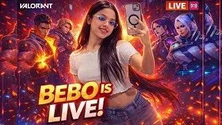 Sabka RR Aaj Risk Pe Hai 😳 | Valorant Live #facecam #valorant #girlgamer