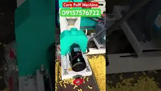 Corn Puff Making Machine - Makka Polla Machine #shorts