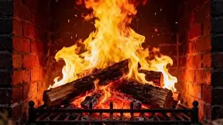 🔥 Cozy Fireplace LIVE | Relaxing Fire Sounds & Warm Ambience