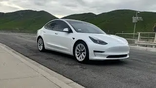 My Tesla model 3 is driving great in these conditions.