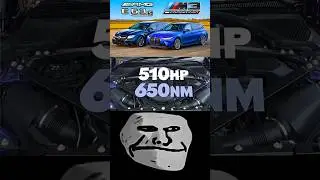 BMW M3 Touring v AMG E63 S Estate:DRAG RACE #shorts