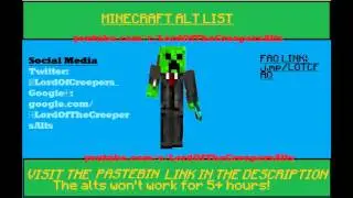 Minecraft | Alt List #83