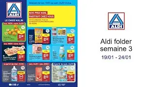 Aldi folder semaine 3 19/01 - 24/01