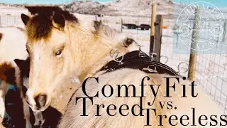 ComfyFit Treed Saddle vs. the Treeless Saddle