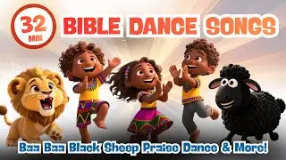 Kids Dance Songs! | 30+ Minute Christian Sunday School Songs Dance Music