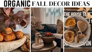 ORGANIC FALL DECOR || UNTRADITIONAL FALL ITEMS || 2025