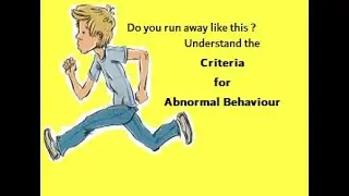 How to understand Abnormal Behavior, Criteria #abnormalpsychology#mentalhealth#msw #psychology,