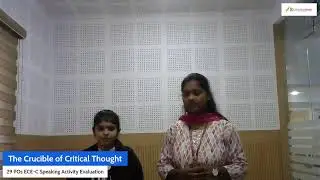 29 POs ECE-C Speaking Activity Evaluation as part of ECP Course (CH-4) (27/12/25)