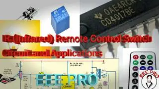 Simple IR Remote Control Switch Circuit without use microcontroller