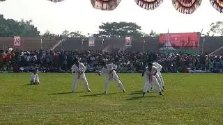 Karati and Bangladeshi Songs Istadium Display Narsingdi