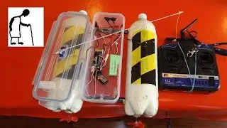RC Rescue Recovery Boat Part #14 - RC controls re-organised