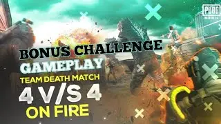 PUBG MOBILE | TDM BONUS CHALLENGE GAMEPLAY | WIN & GET FREE UC EASILY