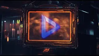 Cyberpunk Signboard Intro