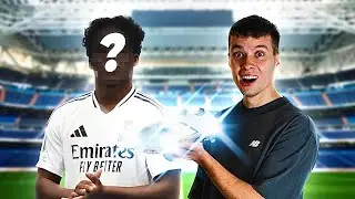 Ich überrasche einen REAL MADRID Spieler mit designten Fußballschuhen!