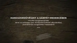 Hangszerműv&eacute;szet a K&aacute;rp&aacute;t-medenc&eacute;ben  - AJ&Aacute;NL&Oacute;
