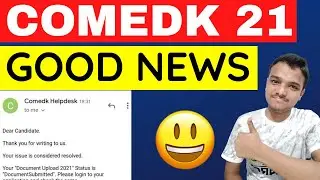 Document Reupload | COMEDK 2021 | Counselling | Document Verification