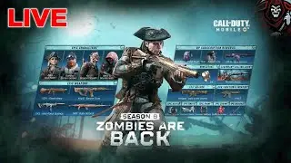 LIVE &bull; SEASON 9 BATTLE PASS &bull; ZOMBIES ARE BACK // CODM // SXC Clan // Battle Royal